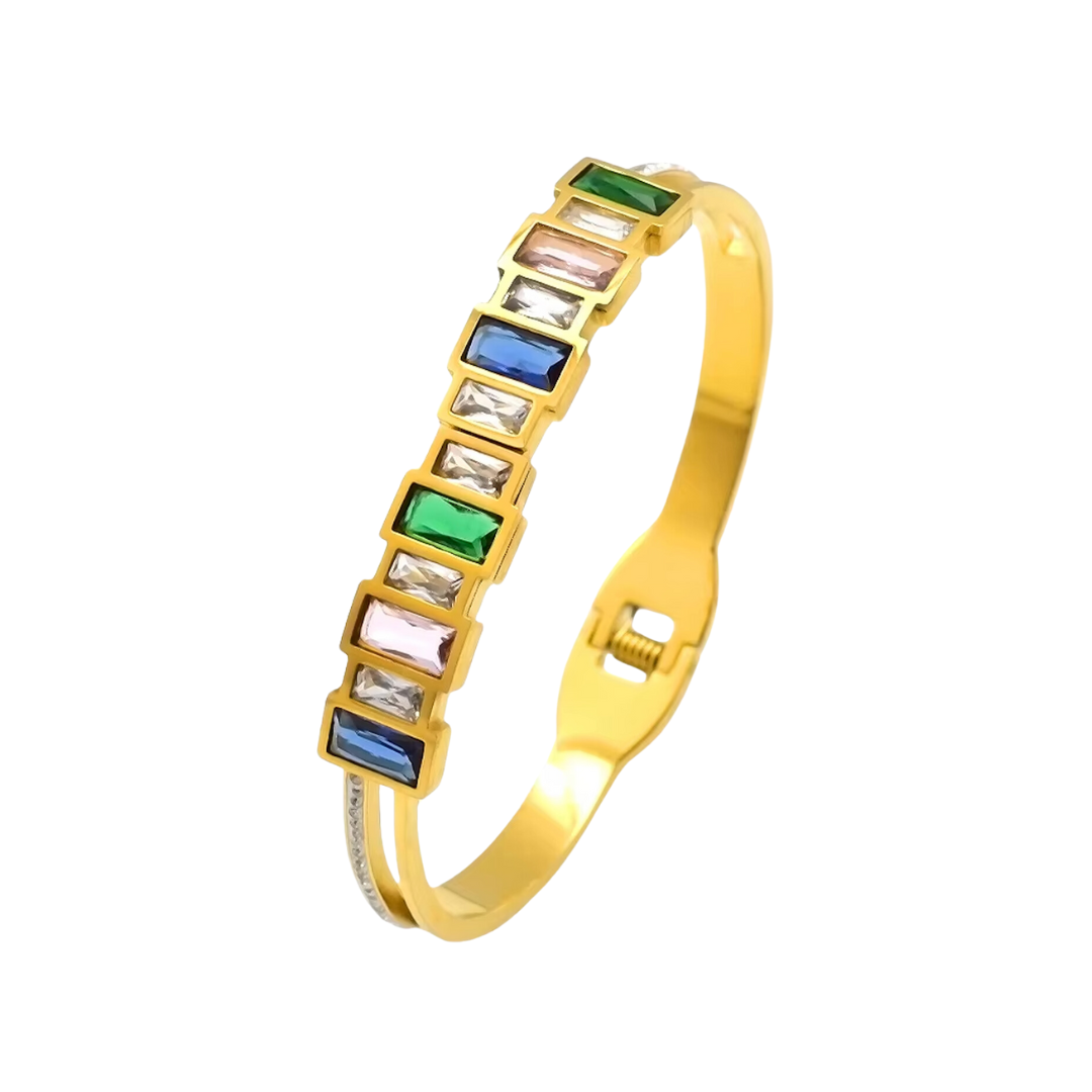 Coloured Stone Bangles