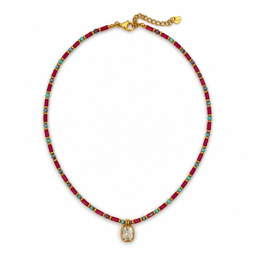 Mika Beaded Necklace