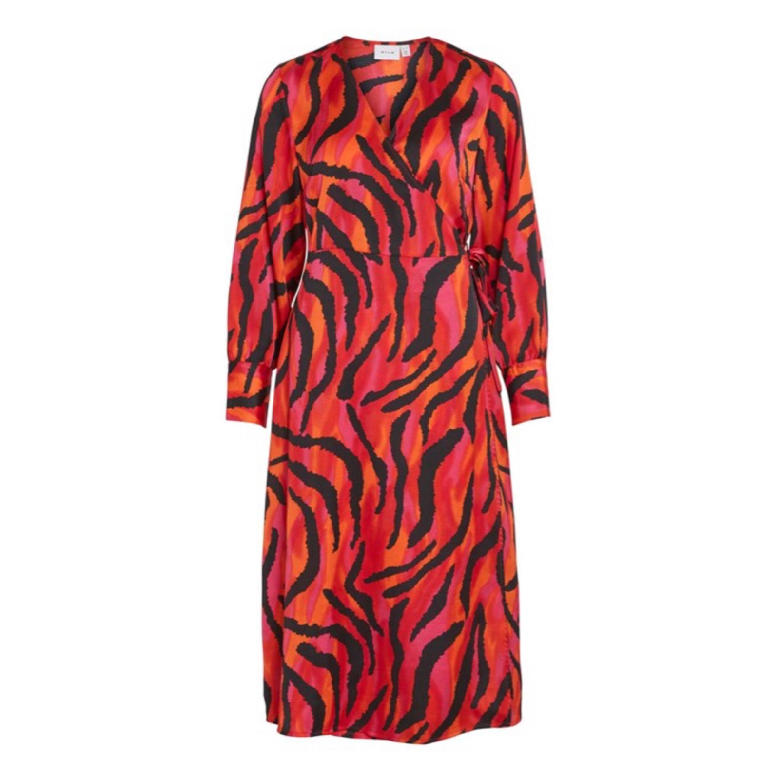 Spade wrap dress