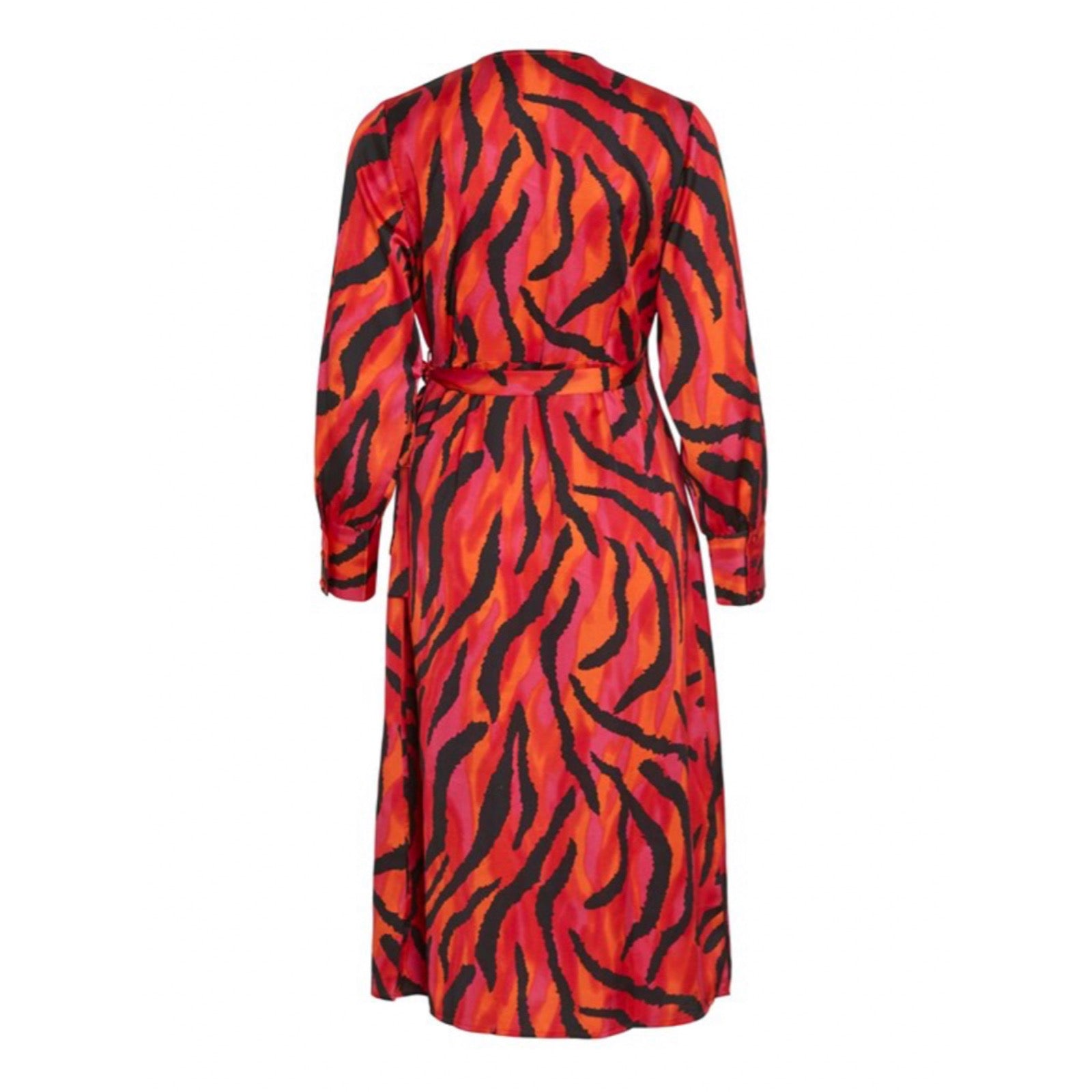 Spade wrap dress