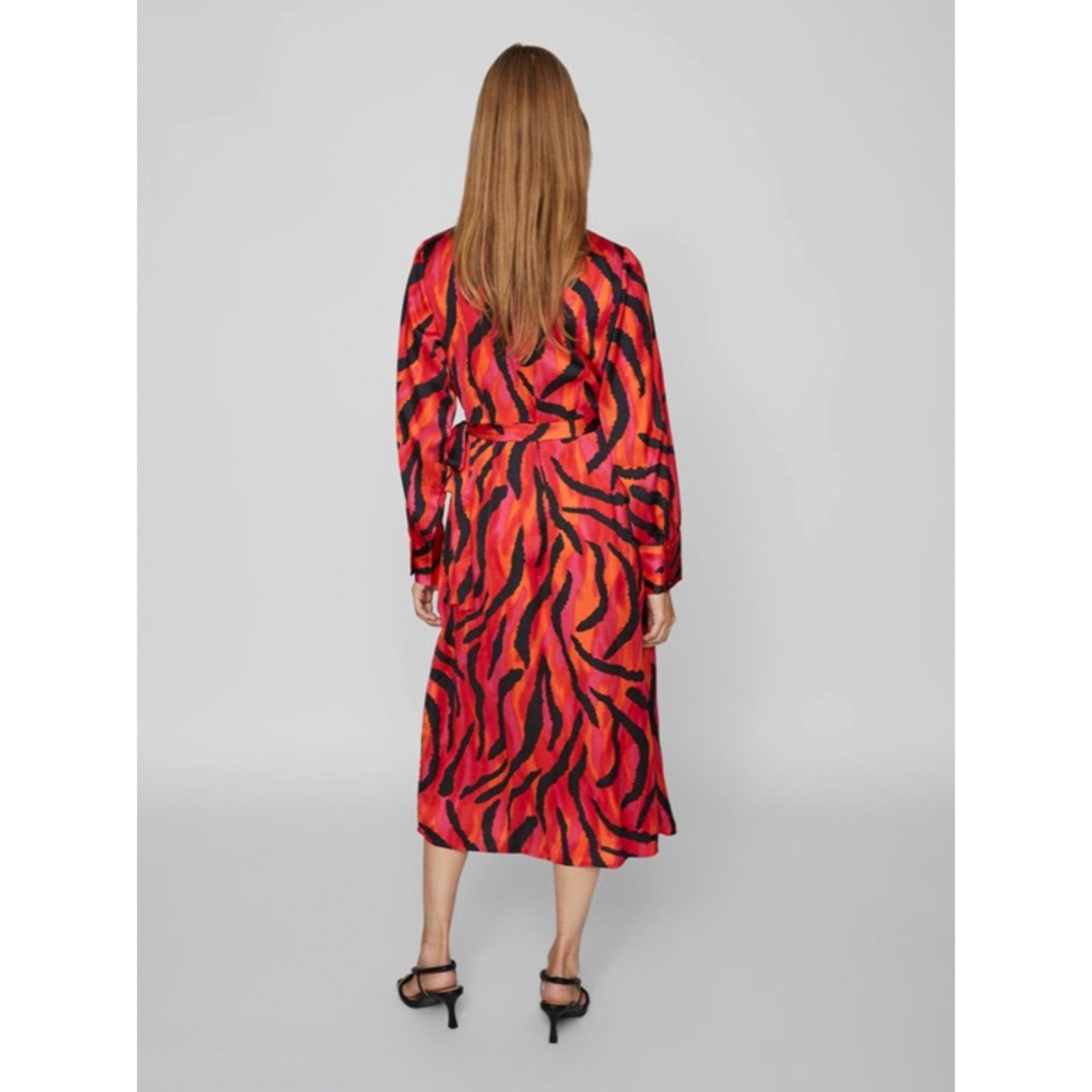 Spade wrap dress