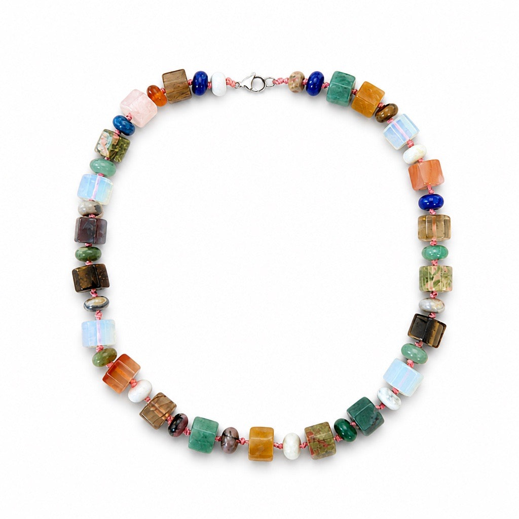 Amalfi Stone Bead Necklace