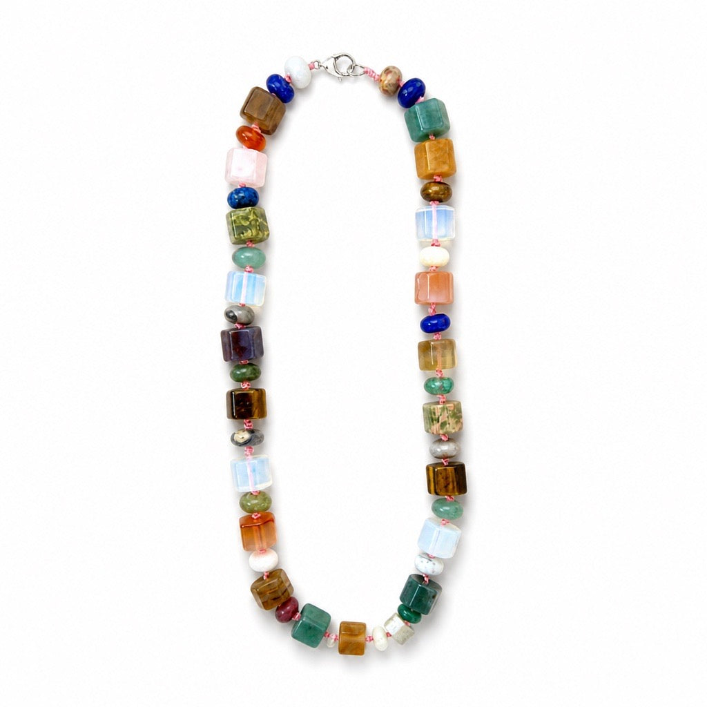 Amalfi Stone Bead Necklace